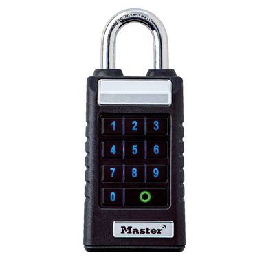 Padlock Mtl Sngl Blk 2"
