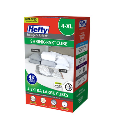 SHRINK-PAK CUBE XL 4PK