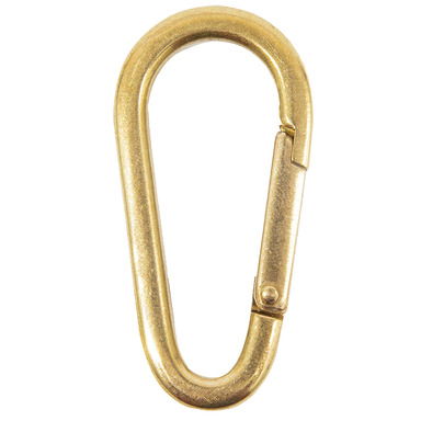 CARABINER BRASS GOLD