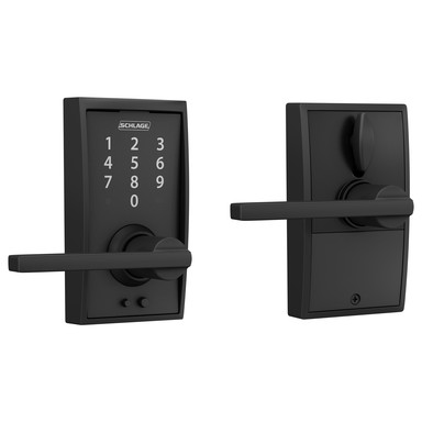TCHSCRN LEVER METAL MBLK