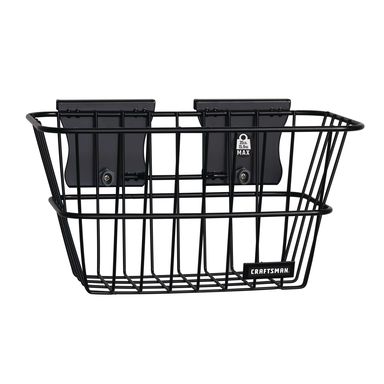 WIRE BASKET MTL BLK 17"