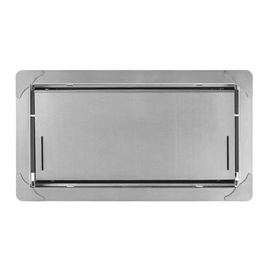 FLOOD VENT STEEL GRY 16"