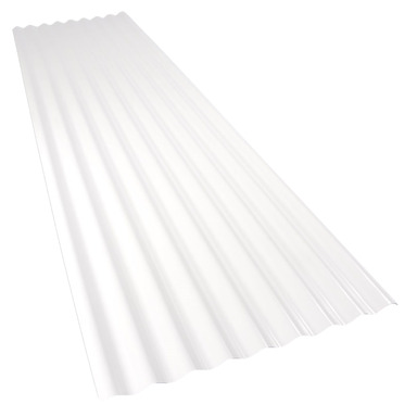 26" x 96" PALRUF WHITE PVC PANEL