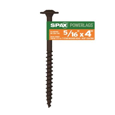 Lag Screw Wsher 5/16"x4"