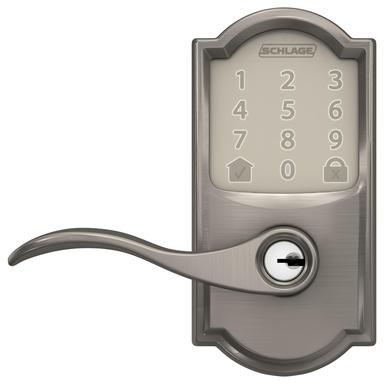 Schlage Encode Satin Lever Wifi