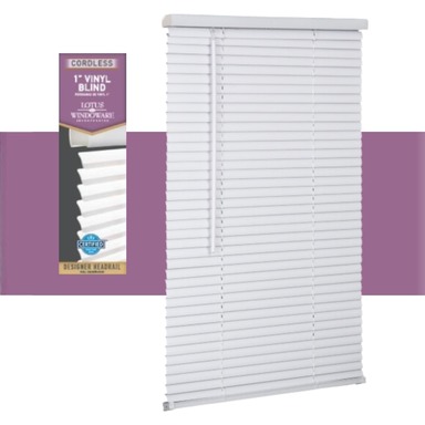 MINI-BLIND VNYL 27X72X1"