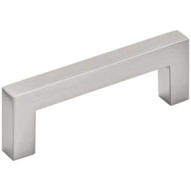 CABNT PULL ALUM SQ SN 3"
