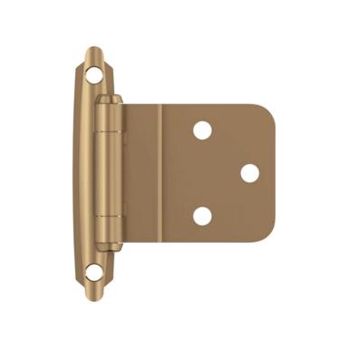 INSET HINGE CHMP BRZ 2PK