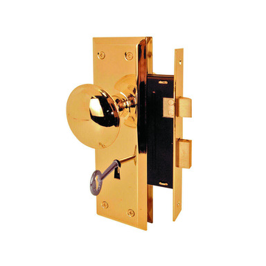 MORTISE LOCKST BRGHT BRS