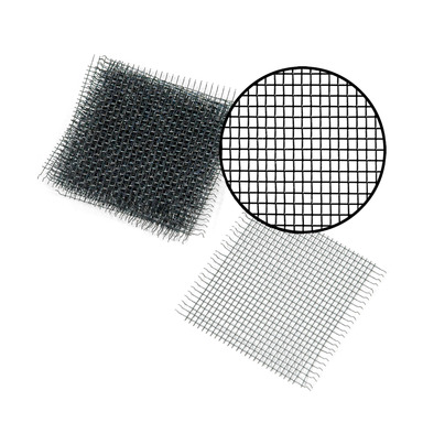 SCREEN PATCH ALUM BLK 5"
