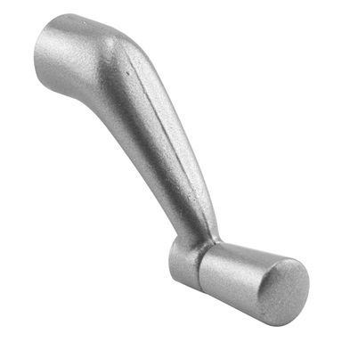 CRANK HANDLE METAL GRAY