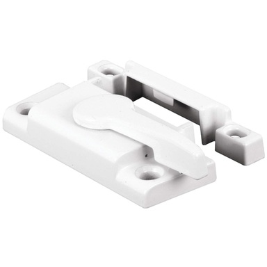 3/8" WHT Zinc Window Lock