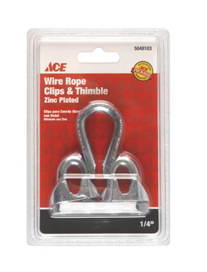 1/4 WIRE ROPE CLIP