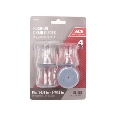 CHAIR GLIDE PUSH-ON GRY