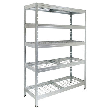 SHLF UNT 5-TIER MTL 47"W