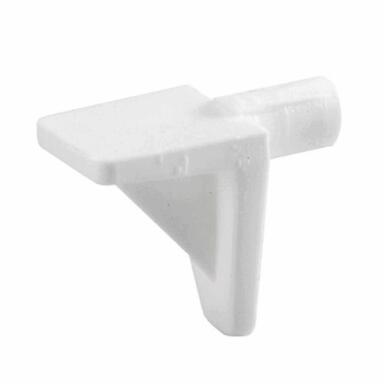 SHELF CLIPS PLS WHT 8PK