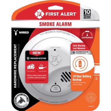 Smoke Alarm Hrdwire Ion 10Y