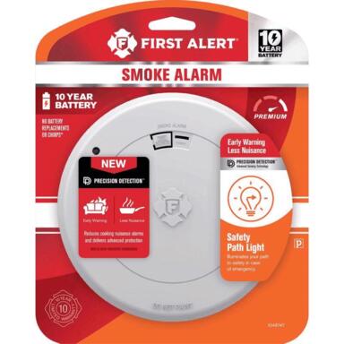 Smoke Alarm 10Y W/Light