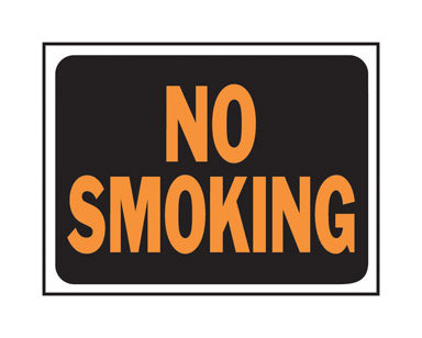 SIGN NO SMOKING 8.5X12"
