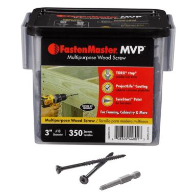 WOOD SCREW 3" 350PK