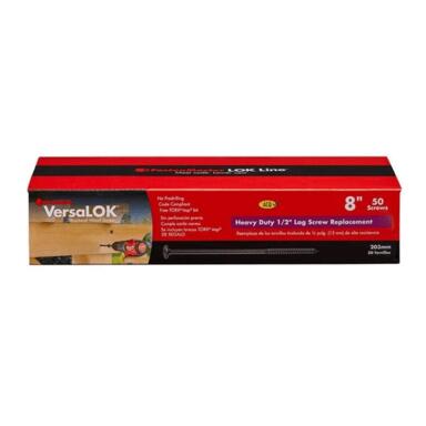 STRCTRL WD SCRW 8" 50PK