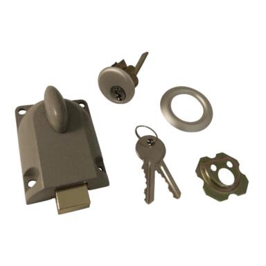 DEADBOLT LOCK ALUM