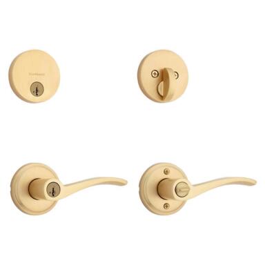 DEADBOLT METAL KW1 SB