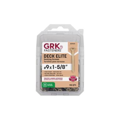 GRK DECK ELITE 9X1 5/8 BUGLE 110