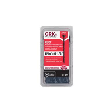 GRK RSS BLACK 5/16X5 25P