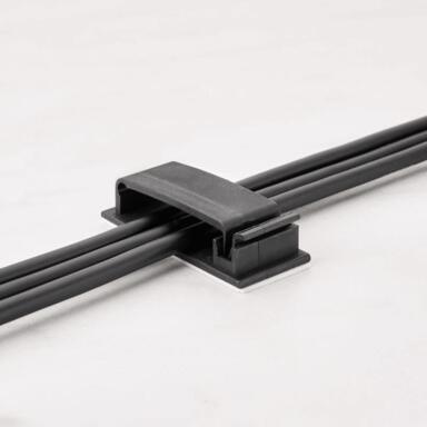 CBL CLP M BLK 3.38" 10PK