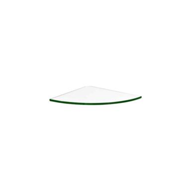 CRNR SHLF GLSS CLR 9.8"