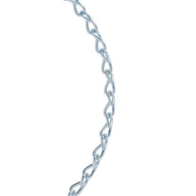 CHAIN STL ZINC .242"X20'
