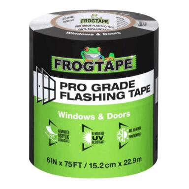 FLASHING TAPE BLK 6"X75'