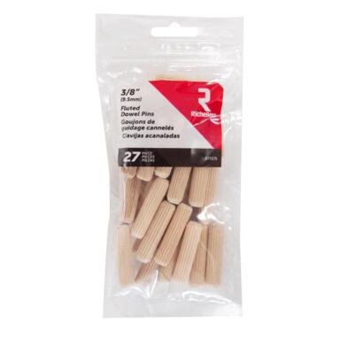 DOWEL PIN FLTD 3/8" 27PK