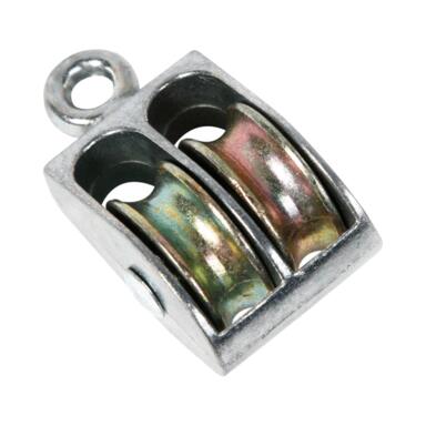 DBL SHV RGD EYE PULLY 1"