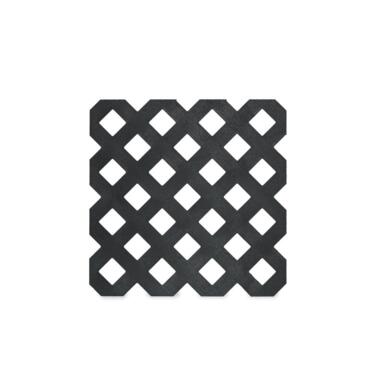 LTC PNL PLST BLK 8X4'