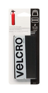 Velcro Brand Hook and Loop Fastener 4 in. L 2 pk