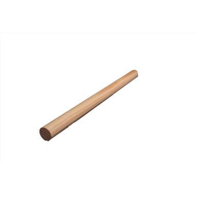 ROUND WOOD CLOSET POLE 12'