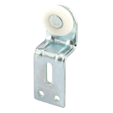 Prime-Line 1 in. D X 1/4 in. L Mill Nylon/Steel Wardrobe Door Roller Assembly 2 pk