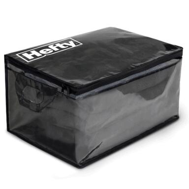 Hefty Flex Tote Stackble Clr/blk