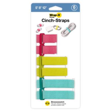 CABLE WRAP ASST 6PK