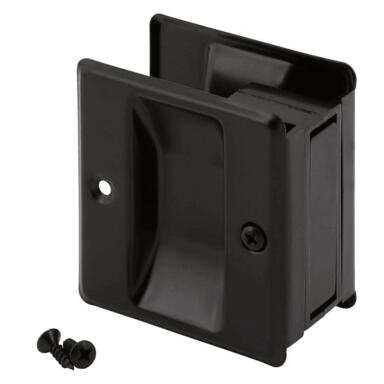 Black Brass Door Pull