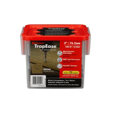 DECK SCREWS METAL BRN 5#