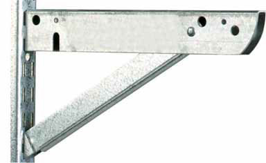 BRACKET DBL W/SUPPORT10"