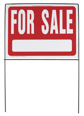 SIGN W/FRAME FOR SALE