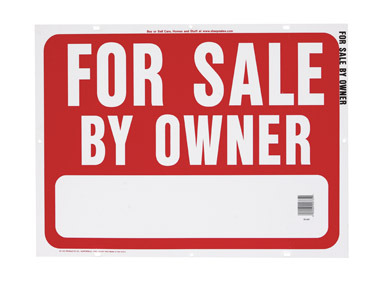 SIGN FOR SALE BY OWNER/8