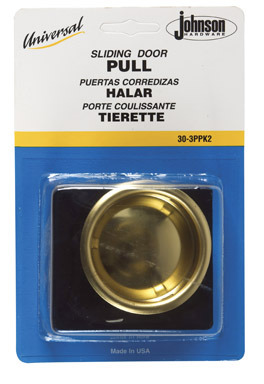 PULL RND BRS 2-1/8" CD2