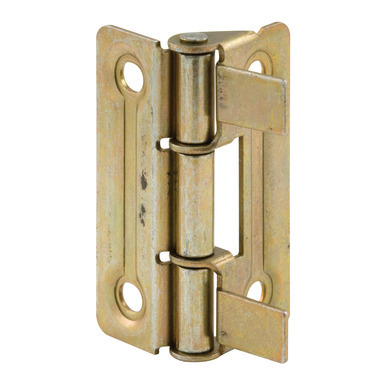 2PK Brass-Plated Door Hinge