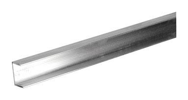 3/4"x48" Canal Aluminio