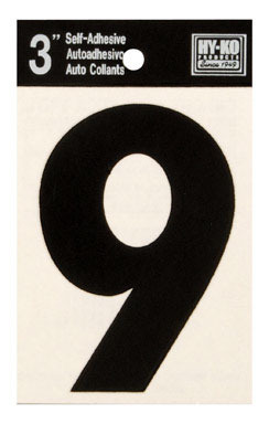 NUMBER 9 VINYL 3"BLACK